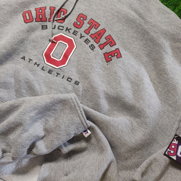 VINTAGE OHIO STATE BUCKEYES HOODIE - Picture 4 of 8